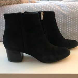 Sam Edelman Suede Booties sz7